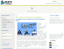Tablet Screenshot of ieps-cipsao.org